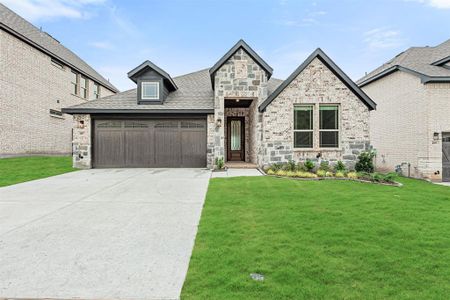 New construction Single-Family house 107 Kingfisher Lane, Aledo, TX 76008 Jasmine- photo 0