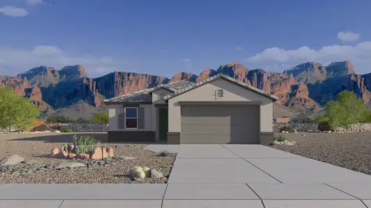 New construction Single-Family house Phoenix, AZ 85045 plan Baxter - image