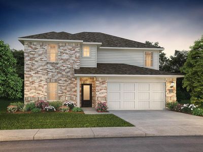 New construction Single-Family house 10617 Tuccenen Drive, Fort Worth, TX 76179 The Bexar- photo 0