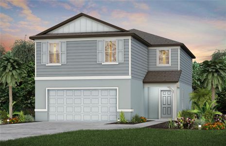 New construction Single-Family house 10537 Hidden Banks Gln, Parrish, FL 34219 Tybee- photo 0