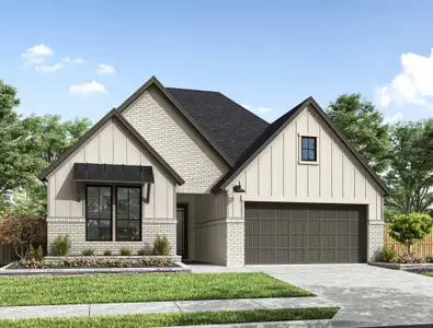 New construction Single-Family house 4683 Bridgewood Dr, Spring, TX 77386 plan Starling - image
