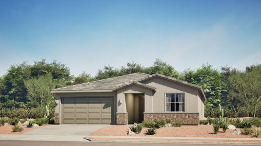 New construction Single-Family house 12929 N Speckled Wood Wy, Marana, AZ 85653 plan Bryce - image