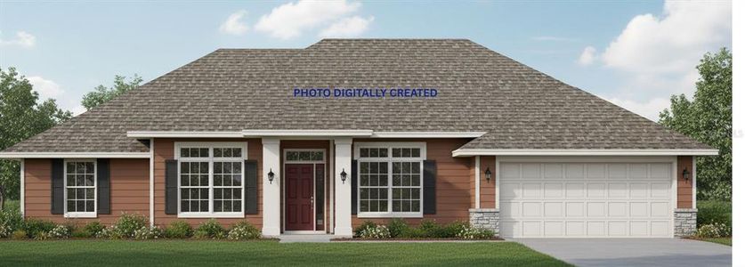 New construction Single-Family house 525 Sw Bellflower Dr, Lake City, FL 32024 plan 2240 - image