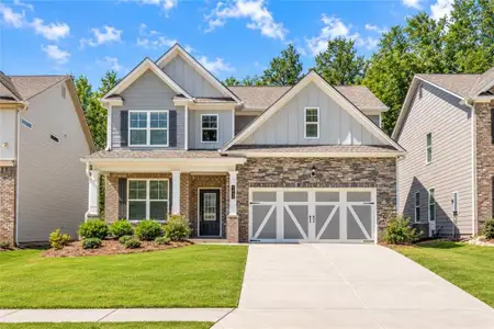 New construction Single-Family house 7332 Rocklin Ln, Flowery Branch, GA 30542 plan Heron Cottage - image