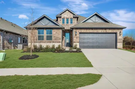 New construction Single-Family house 1002 Birkdale Dr, Justin, TX 76247 plan Pasadena ESP - image