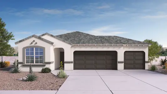New construction Single-Family house 15387 W Gray Fox Trl, Surprise, AZ 85387 plan Easton - image