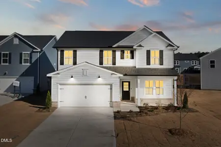 New construction Single-Family house 213 Bridle Brook Wy, Fuquay Varina, NC 27526 plan Aspire - image