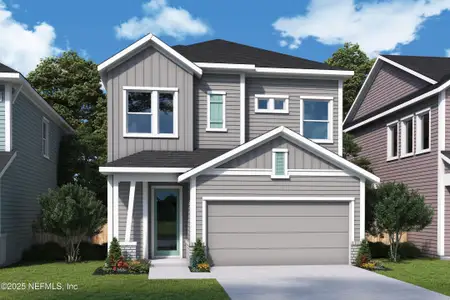 New construction Single-Family house 11493 Catalyst Rd, Jacksonville, FL 32256 plan The Foxridge - image
