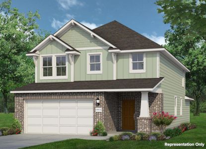 New construction Single-Family house 2623 Seabream Dr, San Antonio, TX 78245 plan Hunters Ranch 2595 - image