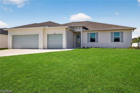New construction Single-Family house 1208 Nw 19Th St, Cape Coral, FL 33993 plan The Bluewater Cove - image