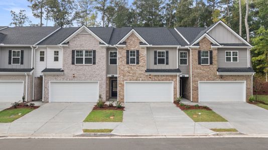 New construction Townhouse house 617 Silver Moon Dr, Loganville, GA 30052 plan Stratford - image