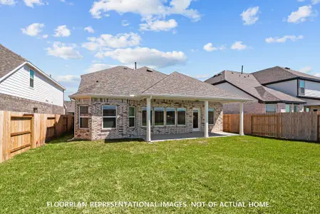 New construction Single-Family house 3610 Moraine Lake Dr, Santa Fe, TX 77510 plan Barbosa - image