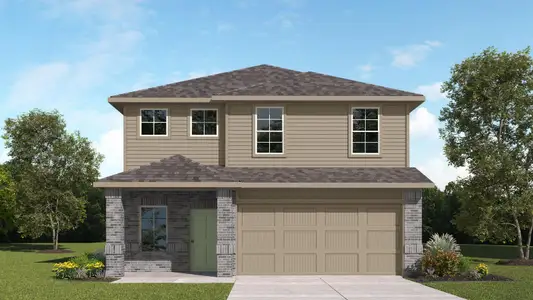 New construction Single-Family house 20120 Heinrich Ln, Manor, TX 78653 plan The Madison - image