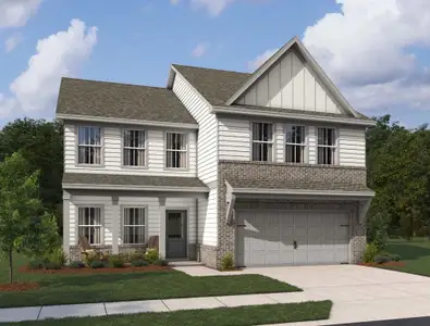 New construction Single-Family house 5436 Hargrove Wy, Flowery Branch, GA 30542 plan Buckley - image