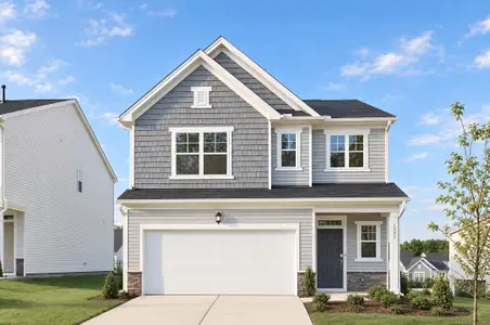 New construction Single-Family house 1571 Maple Branch Cir, Graham, NC 27253 plan Davidson - image