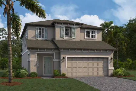 New construction Single-Family house 31257 Pendleton Landing Cir, Wesley Chapel, FL 33545 Aspen- photo 0