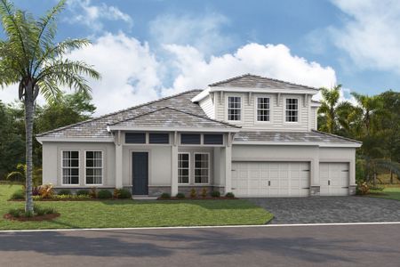 New construction Single-Family house 17716 Roost Pl, Lakewood Ranch, FL 34202 plan Key Largo II - image