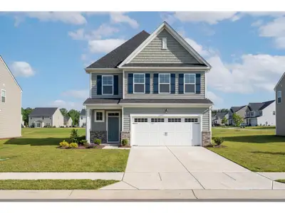 New construction Single-Family house 30 Village Edge Dr, Lillington, NC 27546 plan The Preston A - image