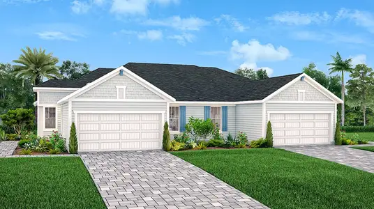New construction Townhouse house 400 Superior Blvd, St. Augustine, FL 32092 plan Aurora - image