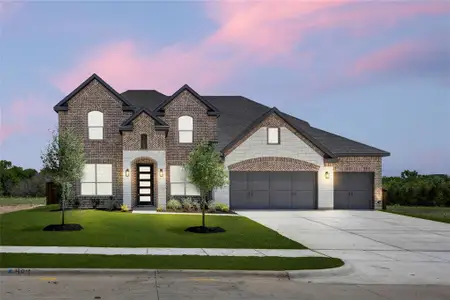 New construction Single-Family house 909 Allegro Ave, Forney, TX 75126 plan Concept 3218 - image