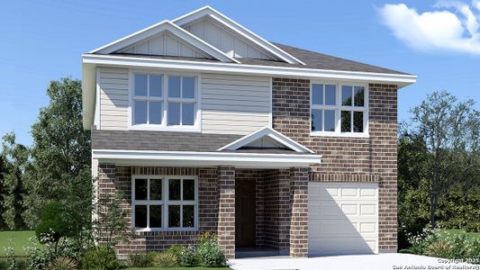 New construction Single-Family house 13850 Pease Xing, San Antonio, TX 78253 - image
