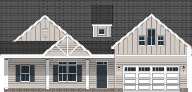 New construction Single-Family house 5919 Nc 33, Grimesland, NC 27837 plan Creekside - image