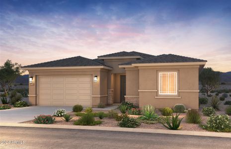 New construction Single-Family house 813 W Rock Needle Trail, Apache Junction, AZ 85120 Parklane- photo 0