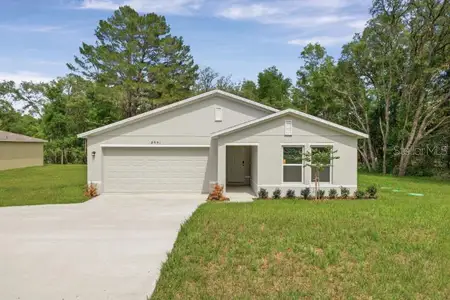 New construction Single-Family house 8951 N Amboy Dr, Citrus Springs, FL 34433 plan Prescott - image