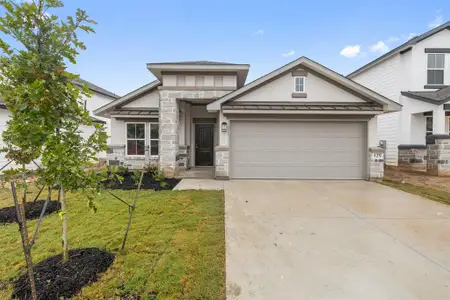 New construction Single-Family house 8507 Pine Muhly Dr, Meadowlakes, TX 78654 plan Willow 1872 S - image