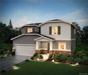 New construction Single-Family house 18208 Martinello Drive, Parker, CO 80134 Avon- photo 0