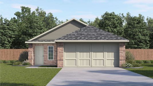 New construction Single-Family house 8051 George Crest Ln, Needville, TX 77461 plan Amber - image