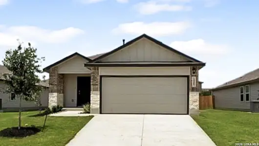 New construction Single-Family house 14407 Nolan Garnet, San Antonio, TX 78253 plan The Uma - image