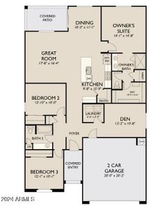 Sabino- Lot 393- Marigold Floor Plan