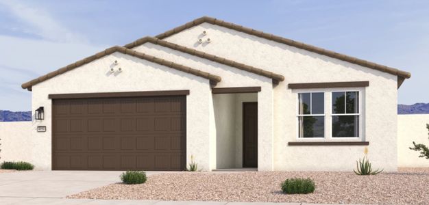 New construction Single-Family house 12358 N Damsen Dr, Maricopa, AZ 85139 plan Sunflower - image