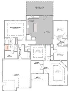 New construction Single-Family house 240 Hart Cut Rd, Slater-Marietta, SC 29661 plan Arcadia Elite - image 3