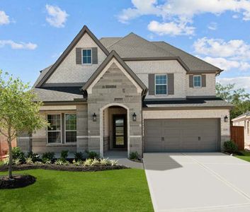 New construction Single-Family house 12022 Grassy Bend Dr, Mont Belvieu, TX 77523 plan The Jewel - image