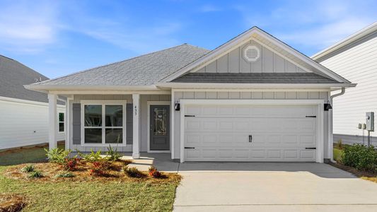 New construction Single-Family house 433 Wolcott Wy, Panama City Beach, FL 32413 plan Oakley - image