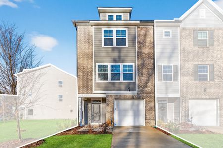 New construction Townhouse house 1965 Enniscorthy St, Fuquay Varina, NC 27526 plan Sunstone - image