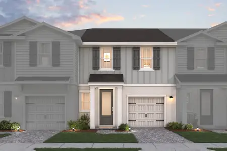 New construction Townhouse house Davenport, FL 33837 plan Ocala - image