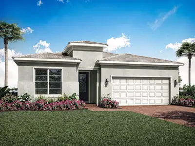 New construction Single-Family house 14238 Sw Artesia Dr, Port St. Lucie, FL 34987 plan Meridian - image
