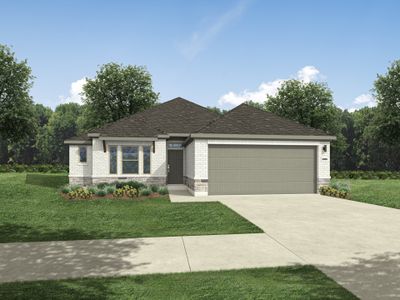 New construction Single-Family house 1206 Pavia Fields Dr, Huffman, TX 77336 plan Sabine - image