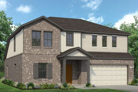 New construction Single-Family house 19226 Trinity Terrace Ln, Spring, TX 77379 plan Trinity Grove 2247 - image