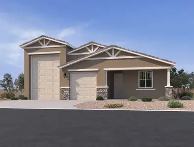 New construction Single-Family house 10065 N 156Th Ave, Waddell, AZ 85355 plan Opal RV Garage - image