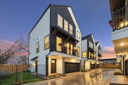 New construction Single-Family house 719 Thornton Rd, Unit A, Houston, TX 77018 - image