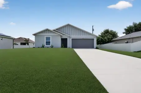 New construction Single-Family house 1407 Nw 10Th Ave, Cape Coral, FL 33991 plan Celeste - image