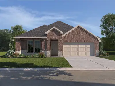 New construction Single-Family house 2705 Flycatcher Dr, Denton, TX 76205 plan Texas Mockingbird - image