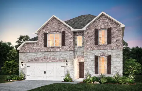 New construction Single-Family house 3908 Norwood Rd, Little Elm, TX 76227 plan Lexington - image