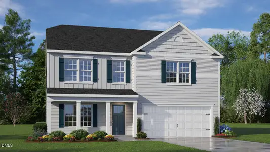 New construction Single-Family house 133 Saddle Mare St, Clayton, NC 27520 plan Wilmington - image