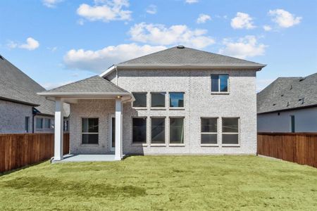 New construction Single-Family house 1700 Crescent Star Dr, Aubrey, TX 76227 The Brays- photo 1 1