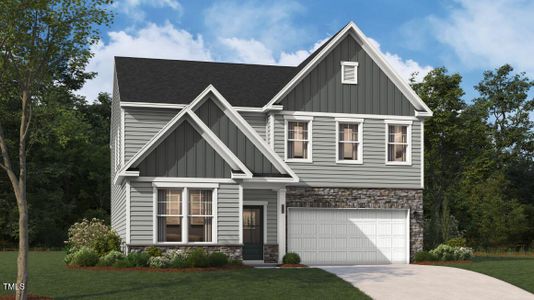 New construction Single-Family house 265 Williams Grove Ln, Apex, NC 27523 The Idlewild- photo 0